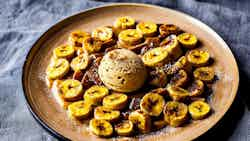 Caramelized Plantain Ice Cream (Helado de Plátano Caramelizado)