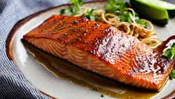 Caribbean Honey Ginger Salmon