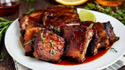 Caribbean Spiced Rum Ribs