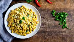 Caribbean Style Mac And Cheese