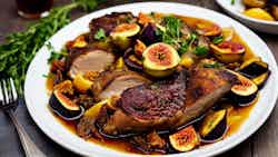 Catalan-style Braised Duck with Figs (Ànec Amb Figs)