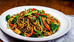 Cha Pla Muk (stir-fried Squid With Vegetables)