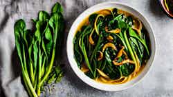 Cha Traop Ang (stir-fried Water Spinach)