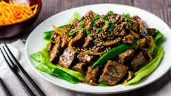 Cha Traop Dot (stir-fried Eggplant With Pork)