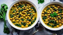 Chana Saag (creamy Chickpea And Spinach Curry)