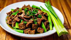 Chao Gan Si (stir-fried Pork Liver With Leeks)
