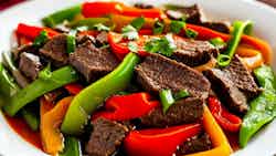 Chao Niu Jiao (stir-fried Beef With Bell Peppers)