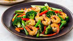 Chao Xia Qing Cai (stir-fried Shrimp With Vegetables)