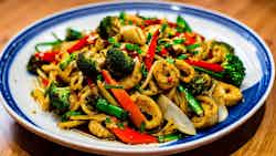 Chao You Yu (stir-fried Squid With Vegetables)