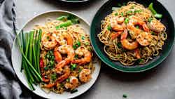 Char Kway Teow (Stir-Fried Rice Noodles with Shrimp)