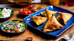 Chechen-style Meat Samosas (Къуламаш)