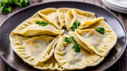 Cheesy Mushroom Pierogi