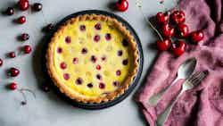 Cherry Custard Tart (clafoutis)