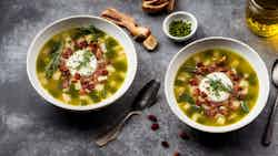 Chestnut Soup with Pancetta (Soupe de Châtaignes au Pancetta)