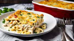 Chicken Alfredo Lasagna