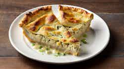 Chicken And Leek Pie With Flaky Pastry