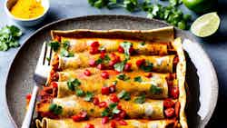 Chicken And Vegetable Enchiladas With African Spices (kedjenou Enchiladas)
