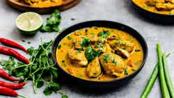 Chicken In Spicy Coconut Curry (ayam Masak Lemak Cili Api)