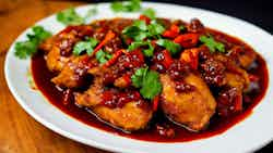 Chicken In Spicy Tamarind Sauce (ayam Tempra)