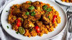 Chicken Jollof (liberian Style Chicken Jollof)