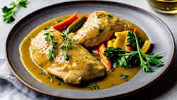 Chicken With Mustard Sauce (poulet À La Moutarde)