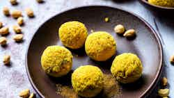 Chickpea Flour Sweet Balls (bhojpuri Besan Ladoo)