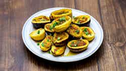 Chirmol-Stuffed Plantains (Plátanos Rellenos de Chirmol)