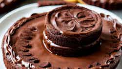 Chocolate Biscuit Cake (kek Batik Twist)
