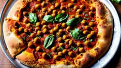 Chole Bhature Pizza