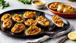 Chorizo And Cheese Stuffed Potatoes