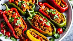 Chorizo-Stuffed Salvadoran Bell Peppers (Pimientos Rellenos de Chorizo Salvadoreños)