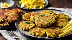 Christmas Island Crab And Corn Fritters