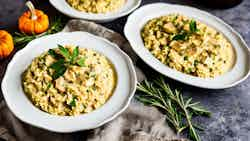 Christmas Island Crab And Pumpkin Risotto