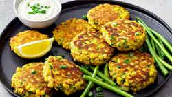 Christmas Island Crab And Sweet Corn Fritters