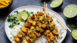 Coconut And Lime Chicken Satay