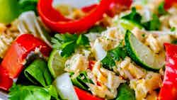 Coconut And Lime Crab Salad