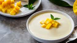 Coconut And Mango Panna Cotta