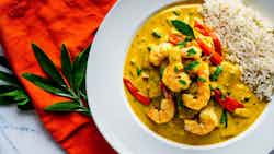 Coconut Curry Shrimp With Pineapple Rice (coconut Curry Shrimp With Pineapple Rice)