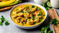 Coconut Curry Shrimp With Plantains