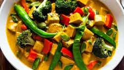 Coconut Curry Vegetarian Stir-fry