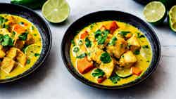 Coconut Lime Fish Curry (thai-inspired Coconut Lime Fish Curry)