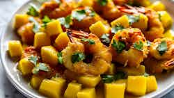 Coconut Prawns With Mango Salsa