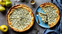 Cornish Blue Cheese And Pear Tart