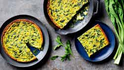 Cornish Yarg And Wild Garlic Frittata