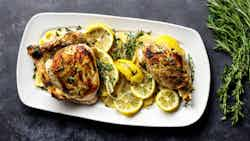 Corsican Lemon and Herb Grilled Chicken (Poulet Grillé au Citron et aux Herbes Corse)