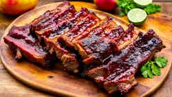 Costillas Glaseadas Con Guayaba (guava Glazed Ribs)