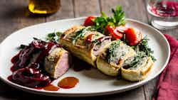 Countryside Celebration: Dorset Lamb Wellington With Red Wine Jus