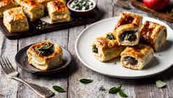 Countryside Charm: Dorset Pork And Apple Sausage Rolls With Caramelized Onion Chutney