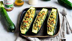 Courgettes Farcies (stuffed Zucchini Boats)