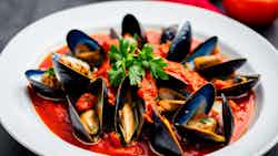 Cozze Alla Marinara (mussels In Tomato Sauce)